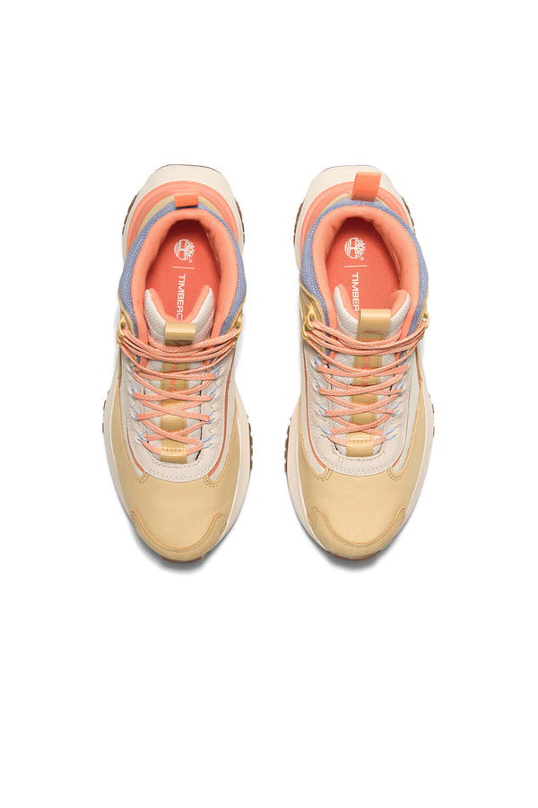 Karen Walker Motion Access Waterproof Mid Shoes Yellow Nubuck