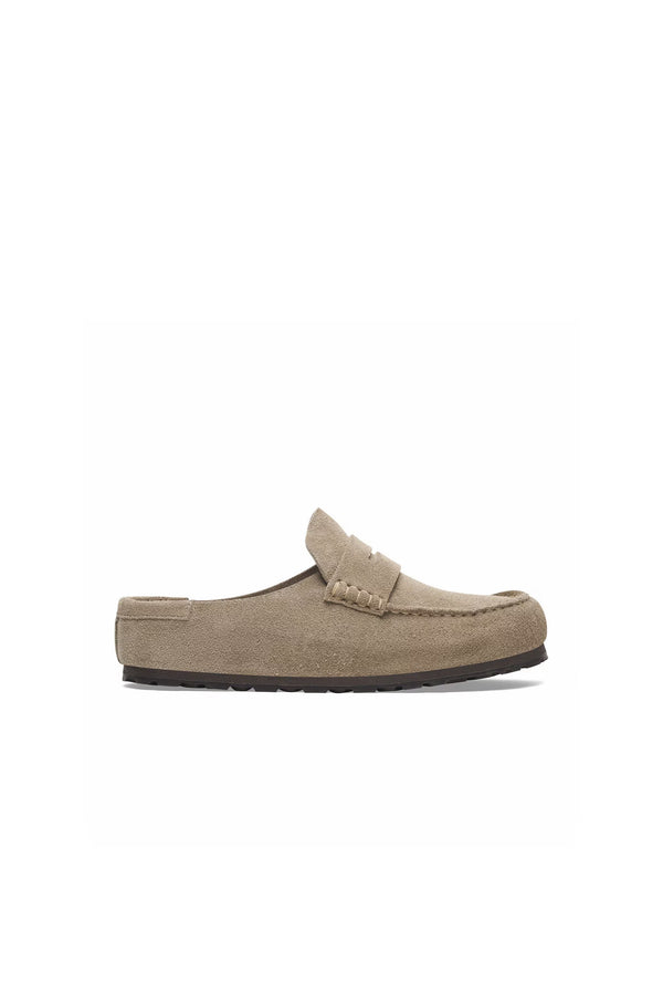 Karen Walker Naples Wrapped Suede Regular Fit Taupe