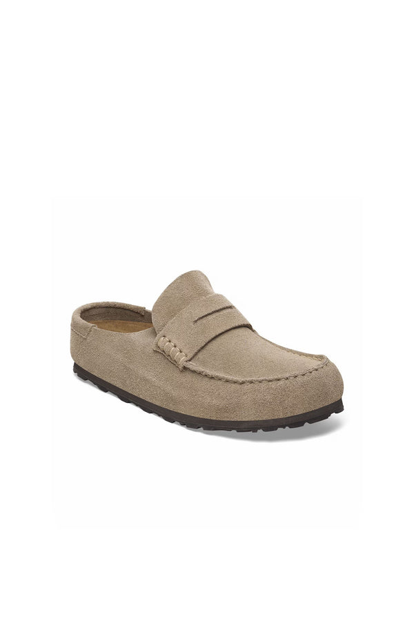 Karen Walker Naples Wrapped Suede Regular Fit Taupe