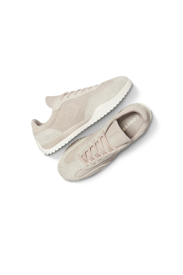 Karen Walker Run Star Trainer Colorful Suede Low Top Papyrus