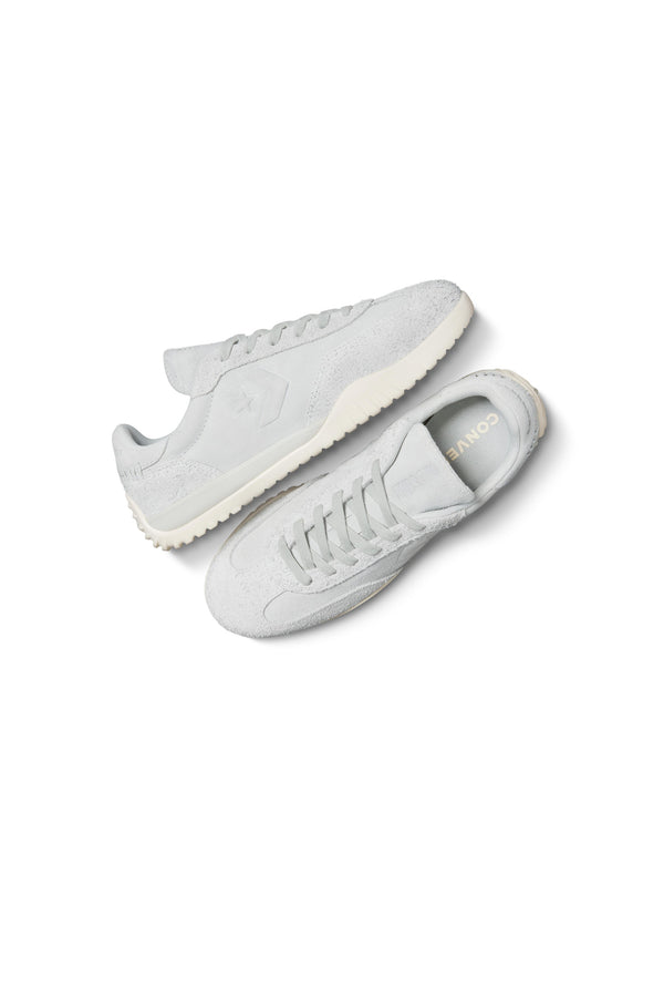 Karen Walker Run Star Trainer Colorful Suede Low Top Rainwashed Grey