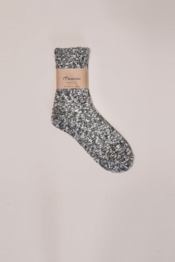 Karen Walker Slub Nep Twister Heather Classic Socks