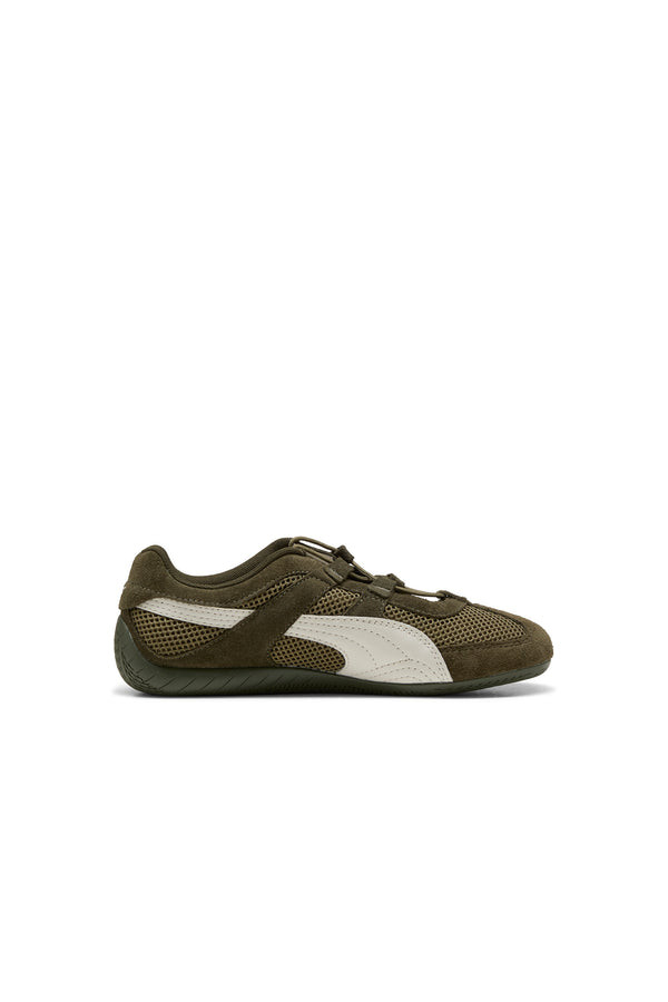Karen Walker Speedcat Go Shoes Dark Olive/Warm White