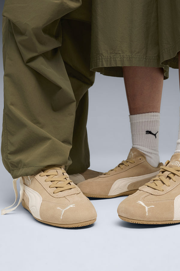 Karen Walker Speedcat TTF Prairie Tan/Frosted Ivory