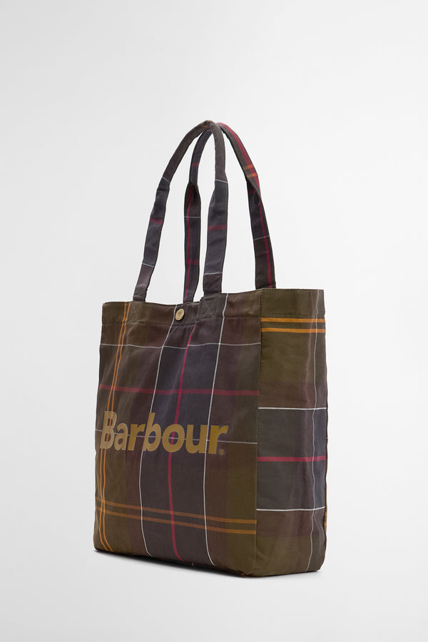 Karen Walker Telfield Tartan Tote Bag Classic Tartan