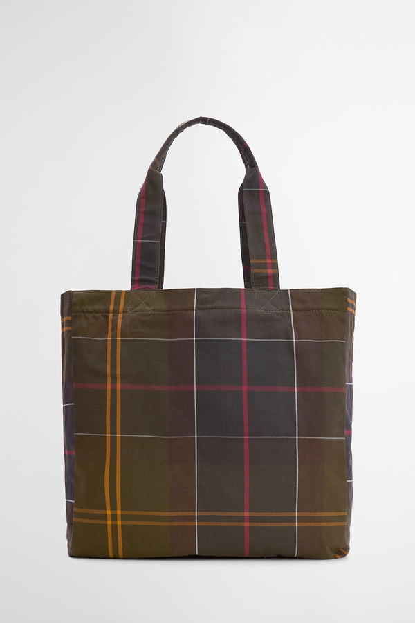 Karen Walker Telfield Tartan Tote Bag Classic Tartan