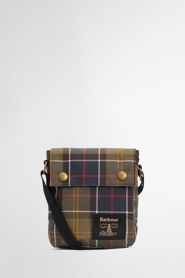 Karen Walker Torridon Tartan Flight Crossbody Bag Classic Tartan