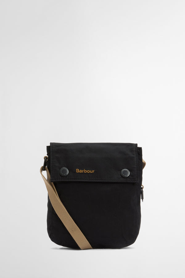 Karen Walker Transport Crossbody Bag Black/Modern Tartan