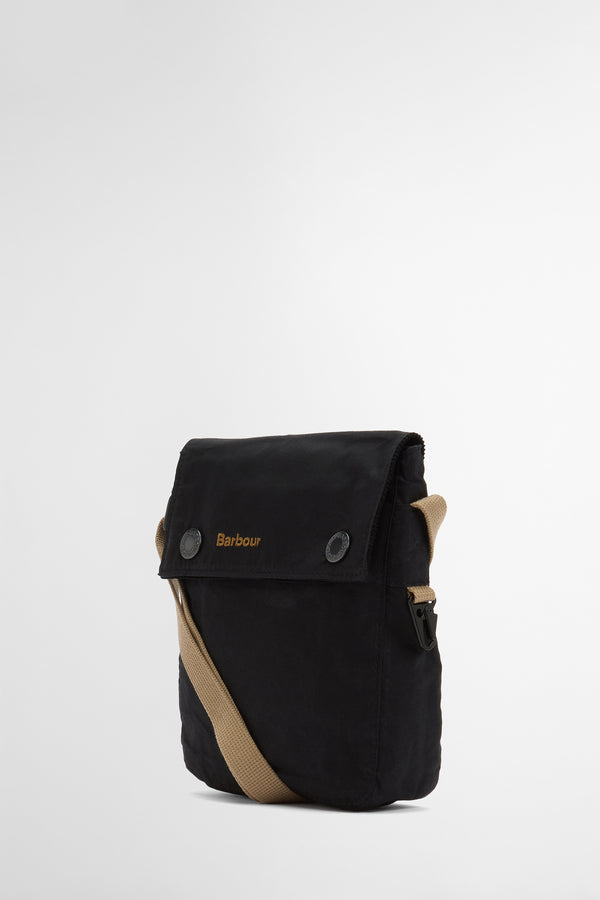 Karen Walker Transport Crossbody Bag Black/Modern Tartan