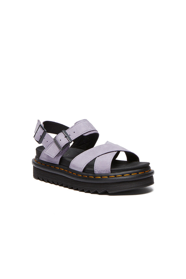karen walker Voss II Cross Strap Sandal Lavender Frost