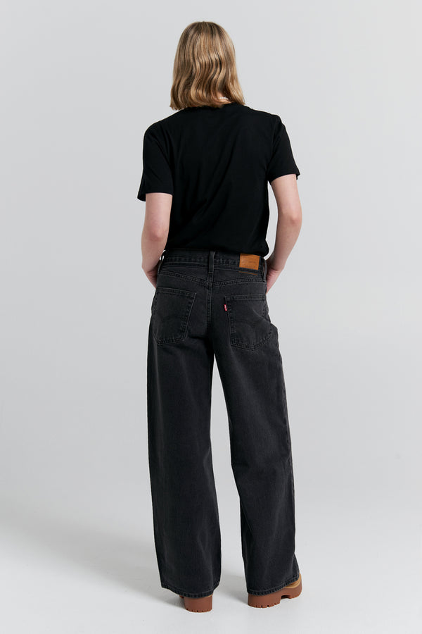 Karen Walker XL Straight Jeans Influential Lady Black