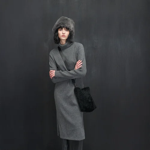 Karl Donoghue Cashmere Blend Knitted Dress