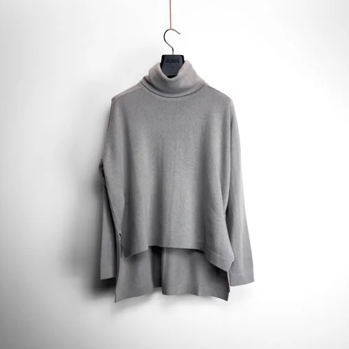 karl donoghue Cashmere Knitted High Neck Jumper