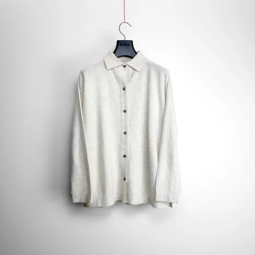 karl donoghue Cashmere Knitted Polo Shirt