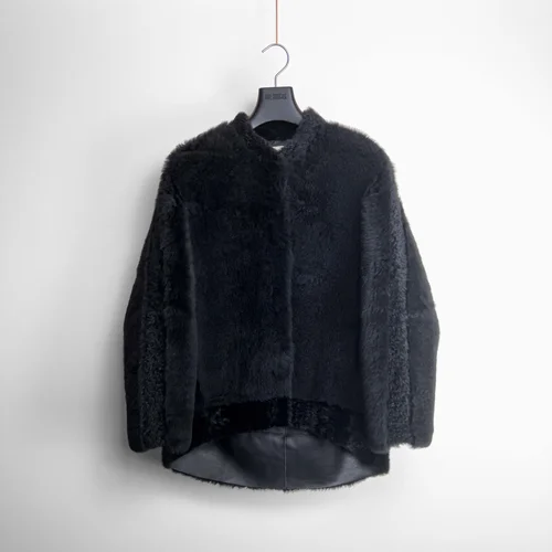Karl Donoghue Cashmere Shearling Bomber Jacket