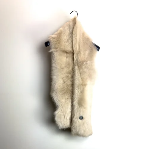 karl donoghue Toscana Shearling Button Scarf