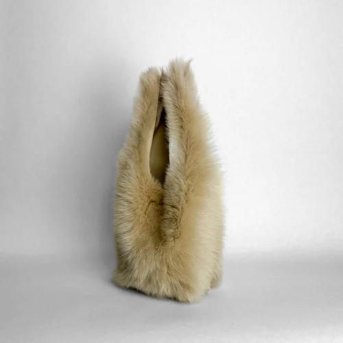 karl donoghue Toscana Shearling Pouch Bag
