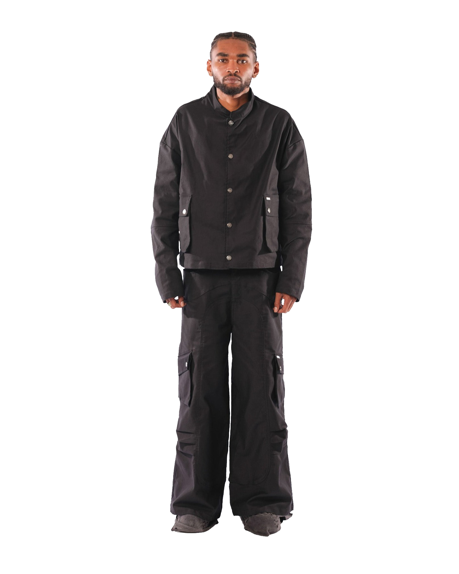 Karl Kani Belmont Cargo Pants (Black)