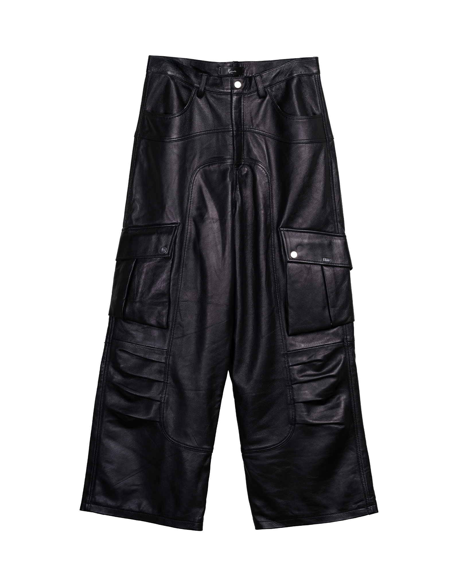 karl kani Belmont Cargo Pants (Leather)