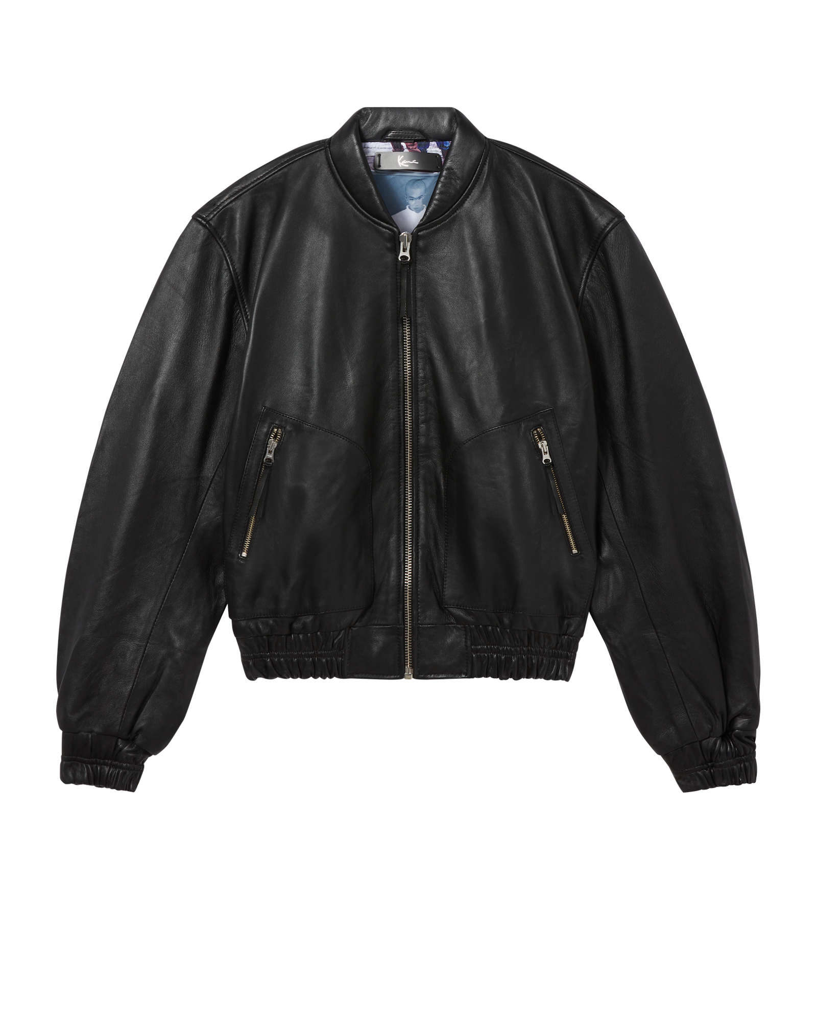 karl kani Blaise Leather Jacket