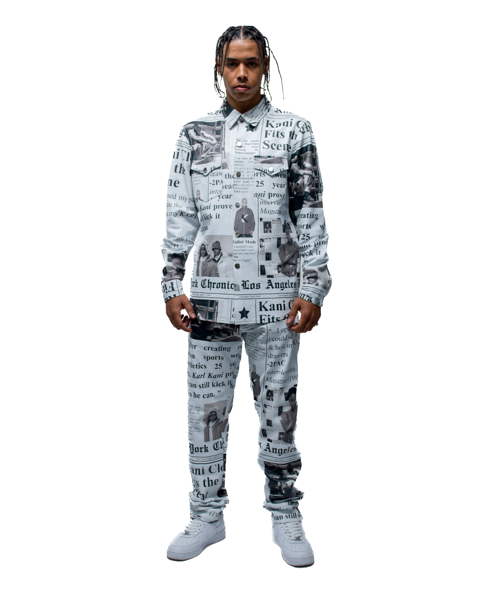 Karl Kani Calix Leather Pants