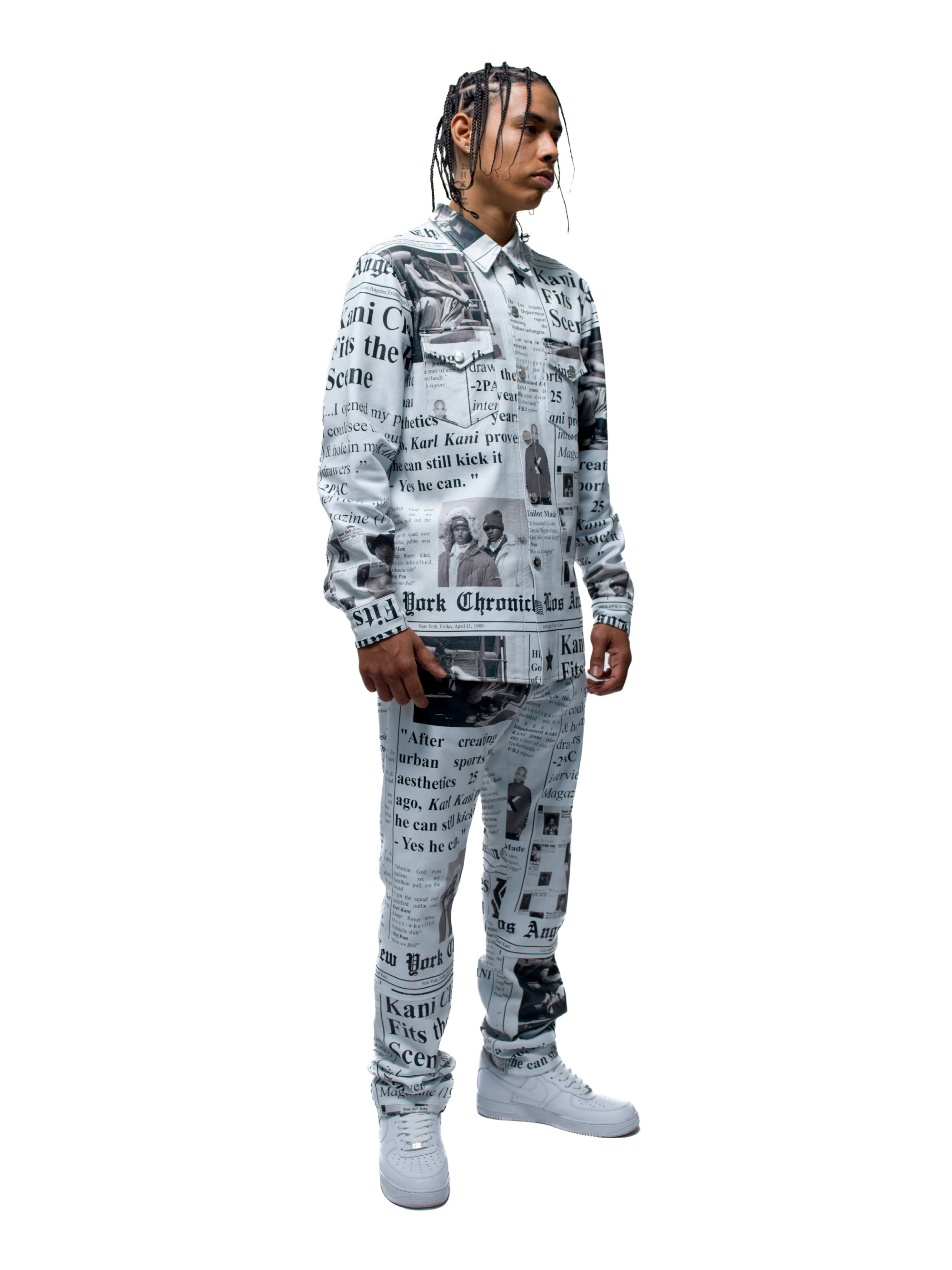 Karl Kani Calix Leather Pants