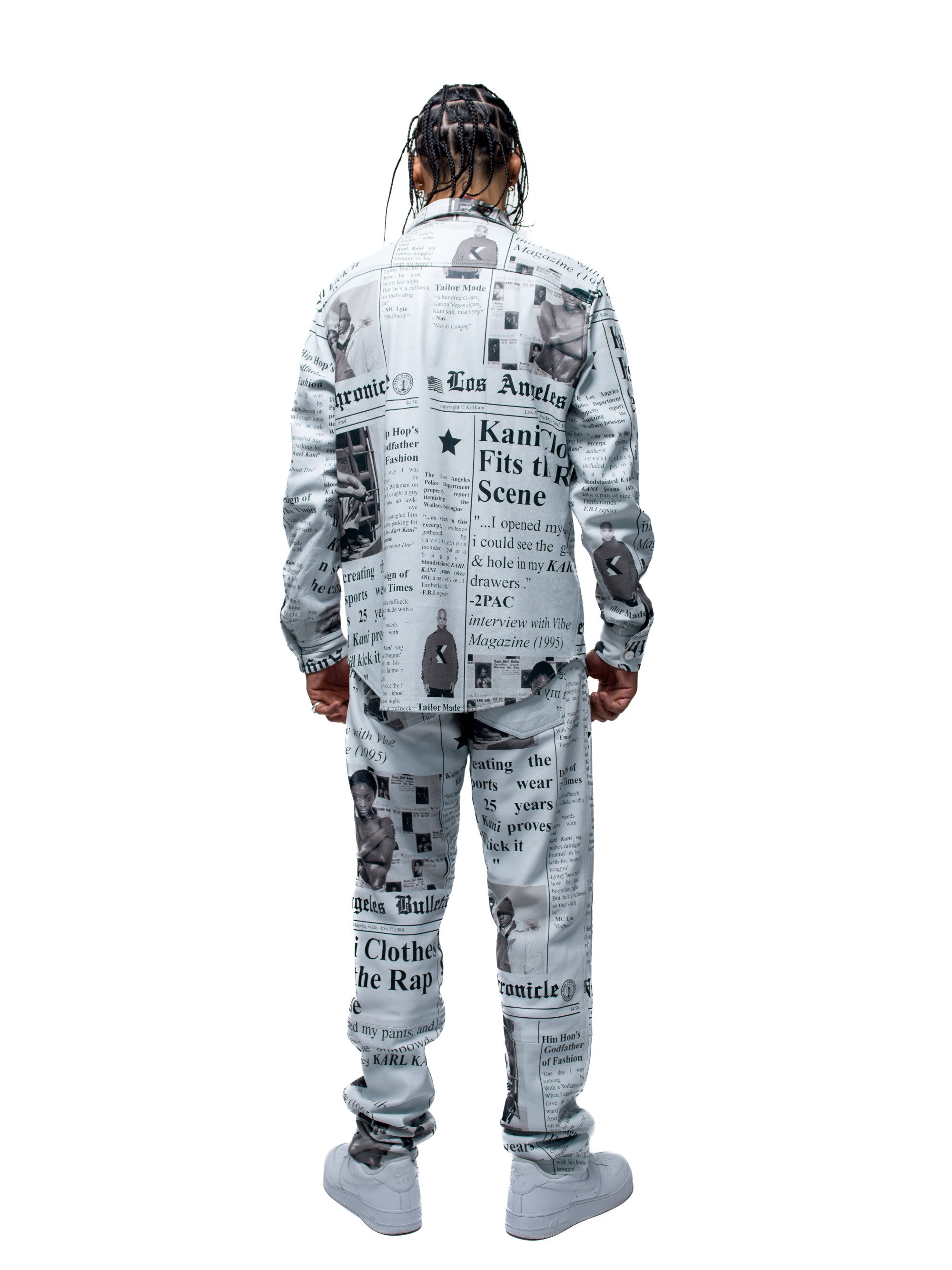 Karl Kani Calix Leather Pants