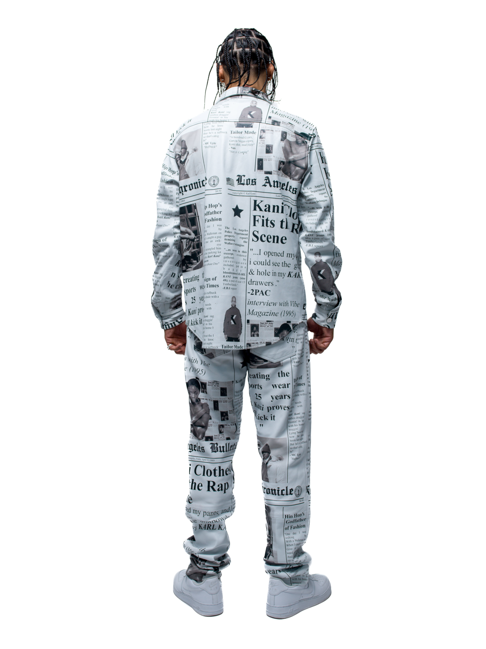 Karl Kani Creed Leather Long Sleeve