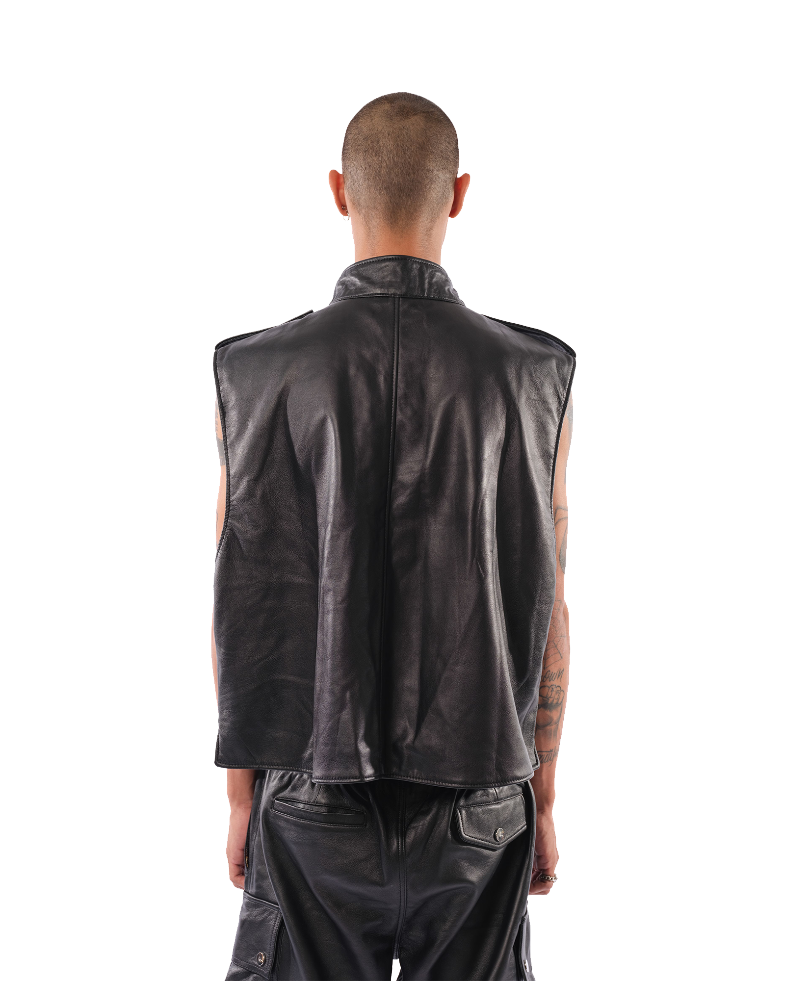Karl Kani Drako Leather Vest