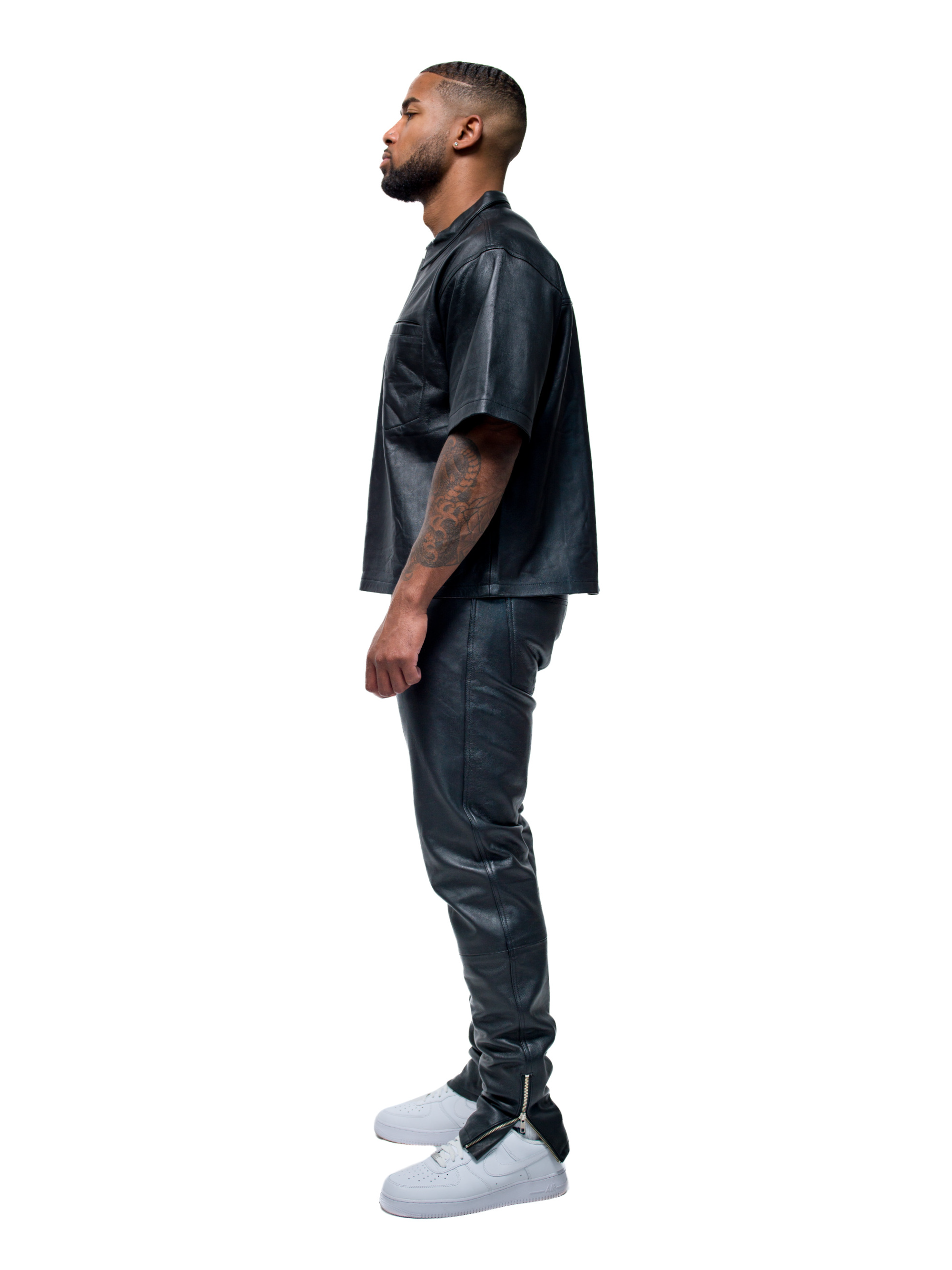 Karl Kani Ford Leather Shirt