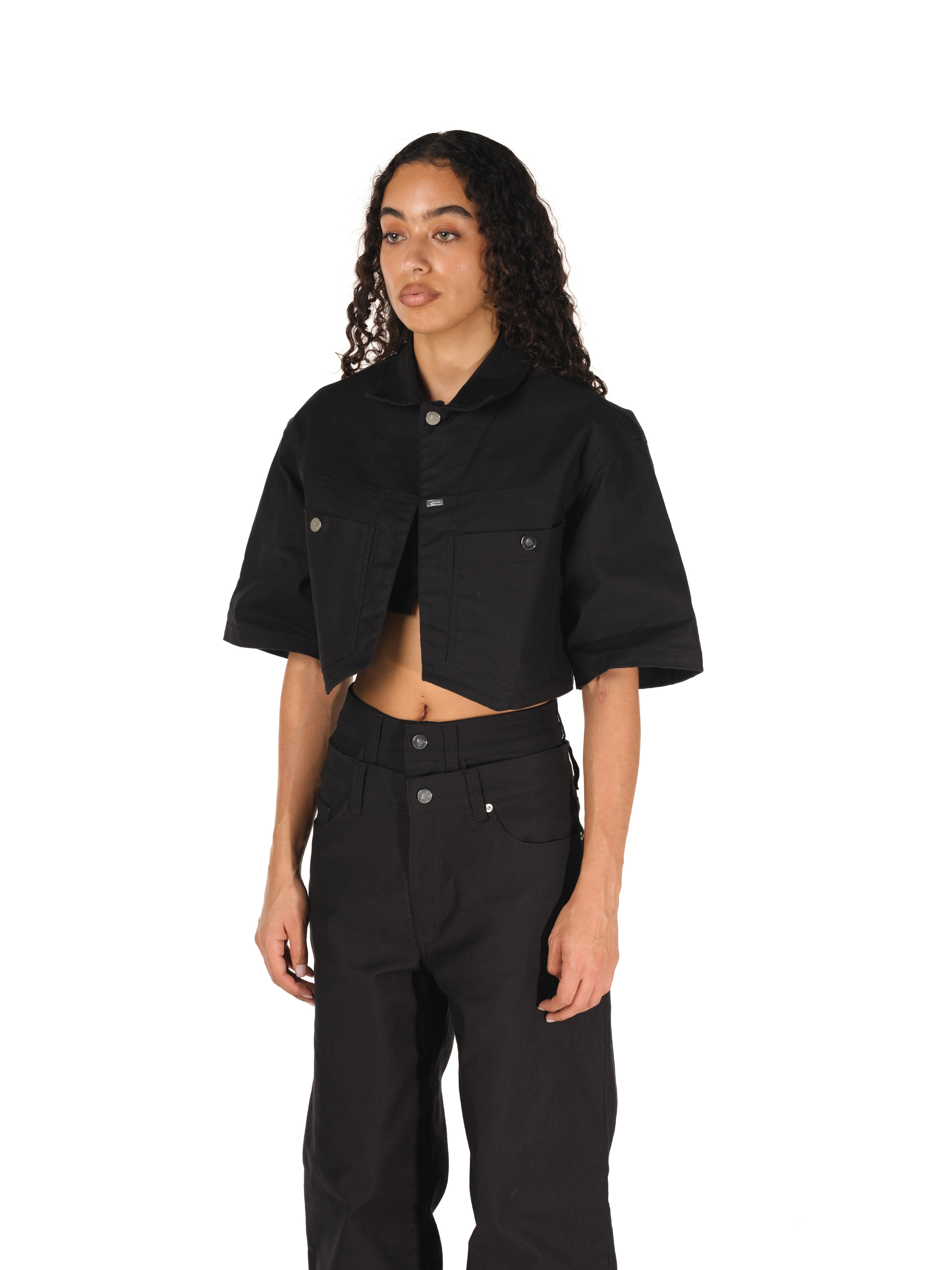 Karl Kani Gorilla Crop Jacket (Black)