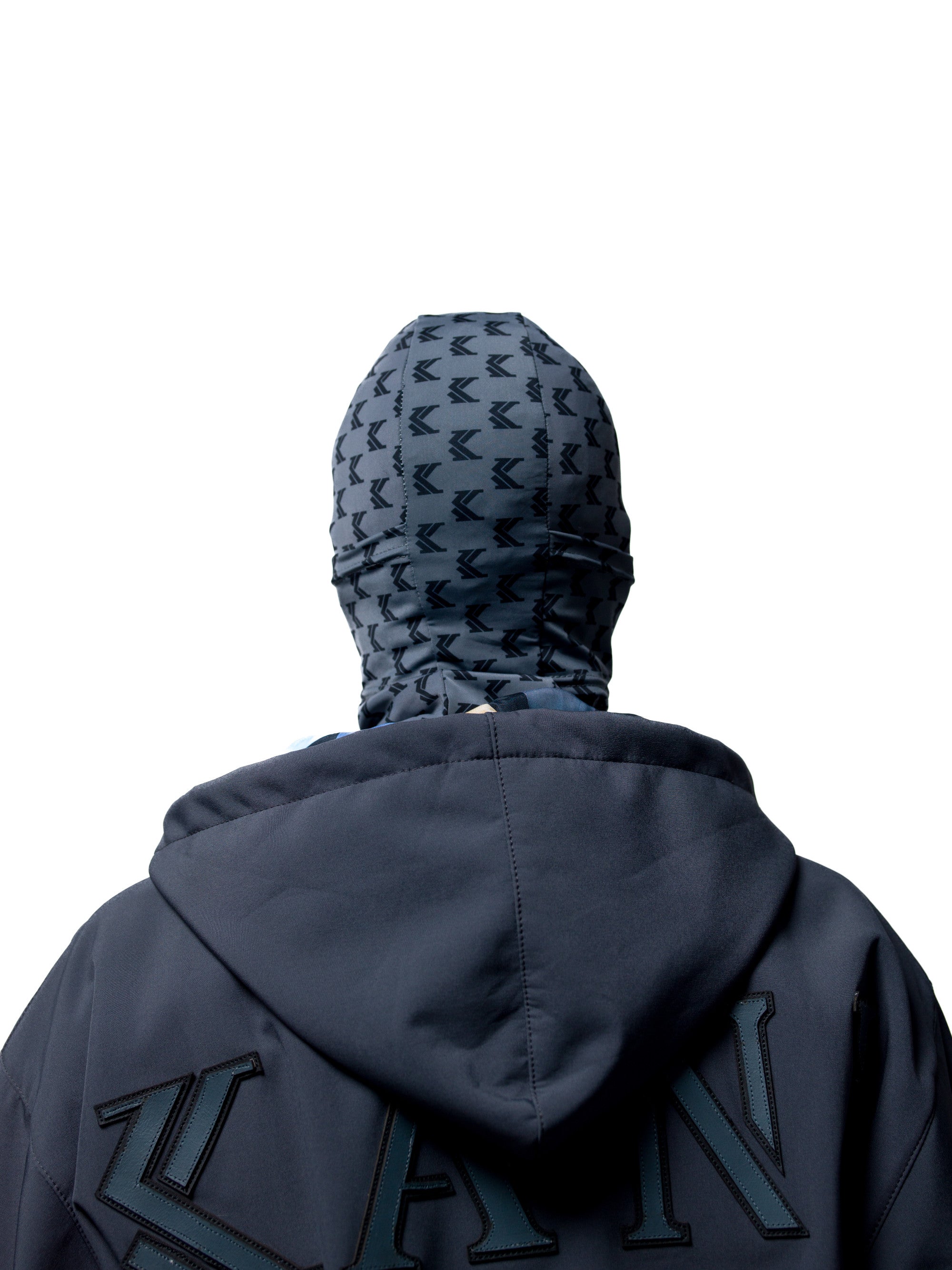 Karl Kani Knock Knock Ski Mask (Grey And Black)