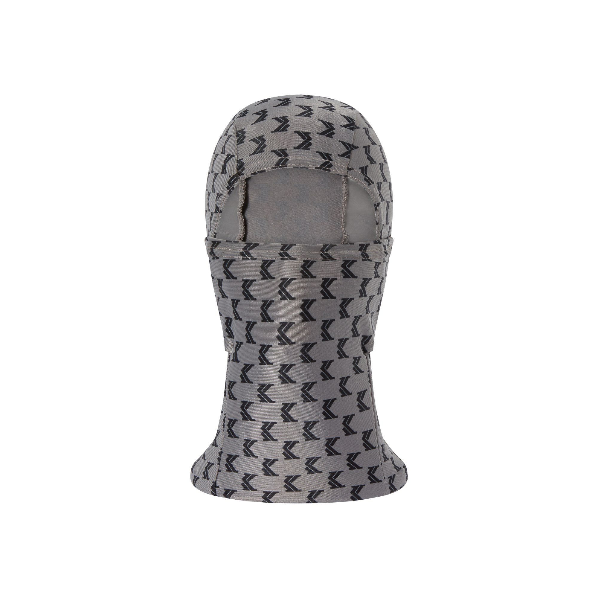 karl kani Knock Knock Ski Mask (Grey and Black)