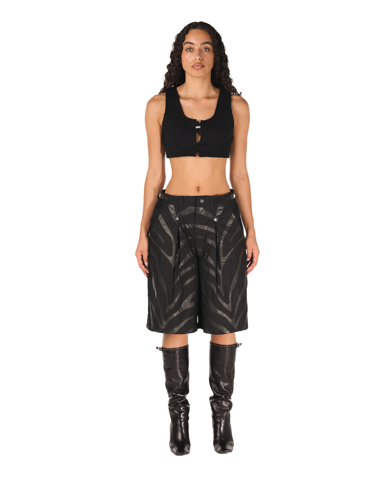 karl kani Kylie Top (Black)