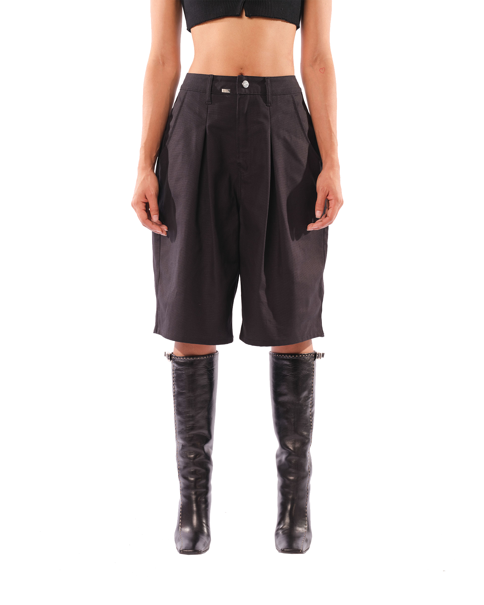 Karl Kani Scottish Shorts (Black)