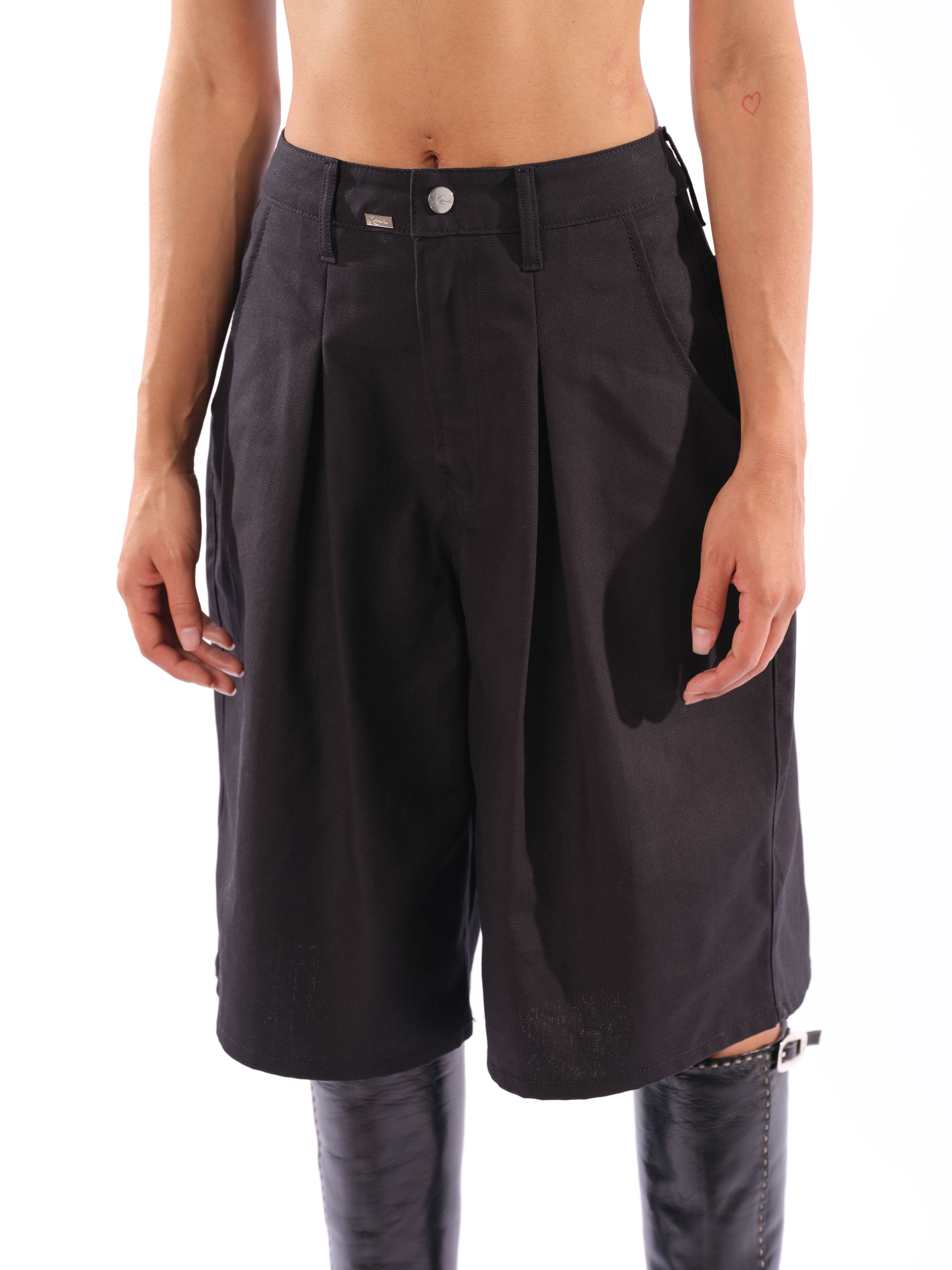 Karl Kani Scottish Shorts (Black)