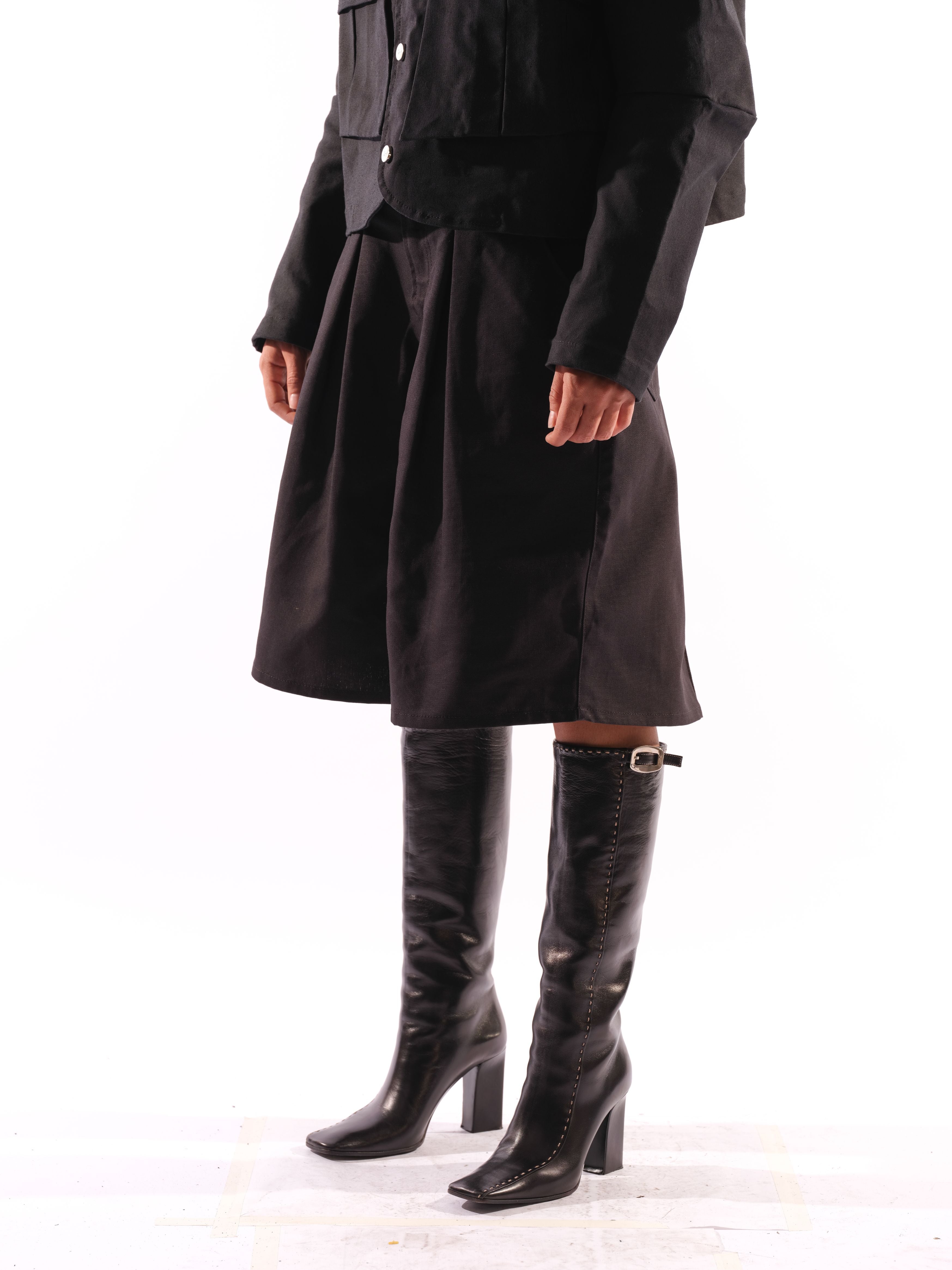 Karl Kani Scottish Shorts (Black)