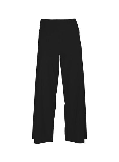 Karla Colletto Basics Drapey Wide-leg Pant