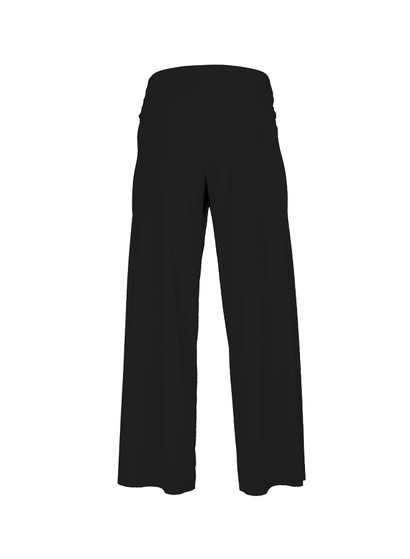 Karla Colletto Basics Drapey Wide-leg Pant