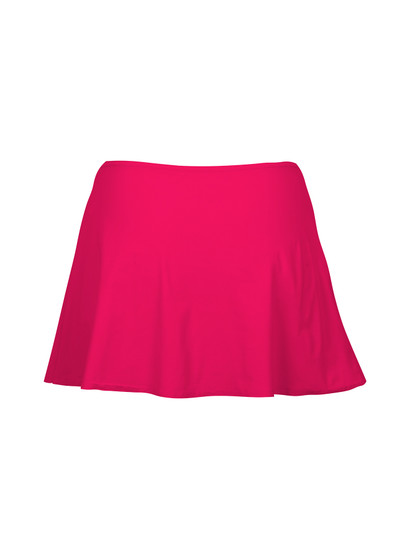 Karla Colletto Basics Ruched A-line Mini Skirt