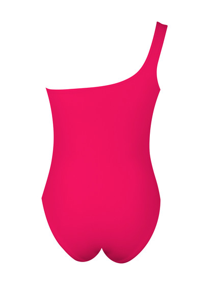 Karla Colletto Basics Ruched One Shoulder