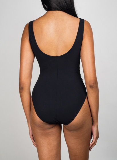 Karla Colletto Basics Ruched Underwire Tank