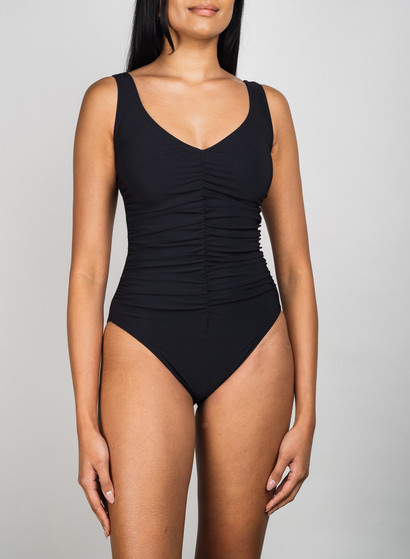 karla colletto Basics ruched underwire tank