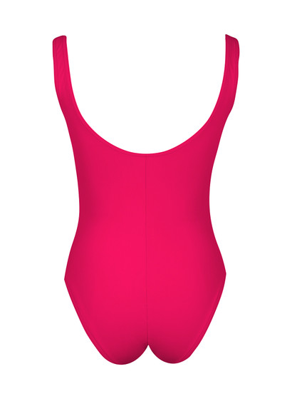 Karla Colletto Basics Ruched V-neck Underwire Tank