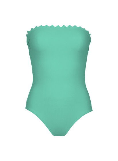 Karla Colletto Inés Bandeau With Shelf Bra