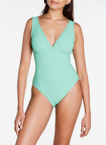 karla colletto Inés v-neck underwire tank