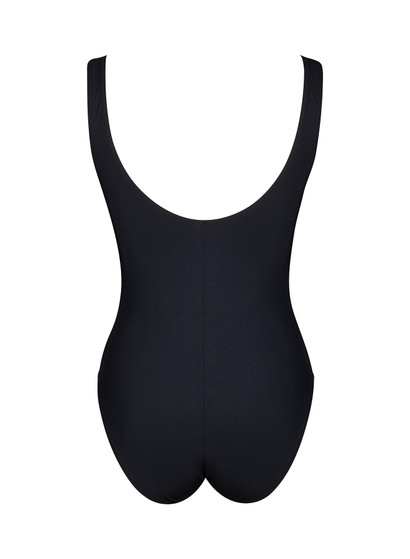 Karla Colletto Izzy Ruched V-neck Underwire Tank