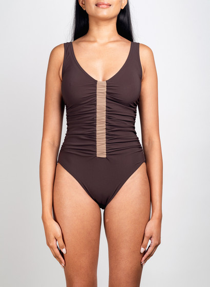 karla colletto Kia v-neck underwire tank (AW24)