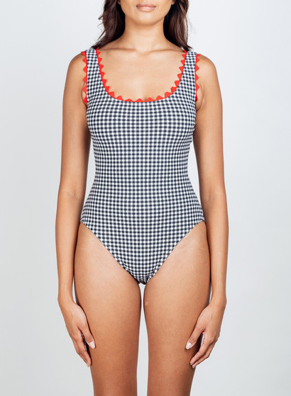 karla colletto Livvy round neck underwire tank