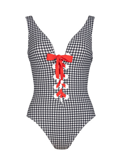 Karla Colletto Livvy V-neck Underwire Tank